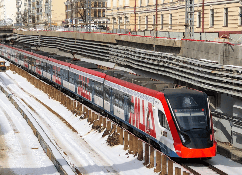 МЦД-2, зима, курский, Фото мобильного репортера / агентство «Москва»