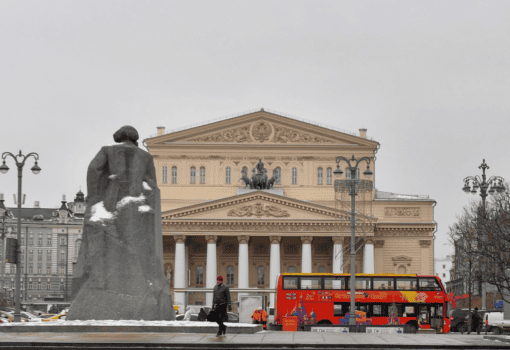город, зима, Большой театр, Фото Сергей Киселёва / агентство «Москва»