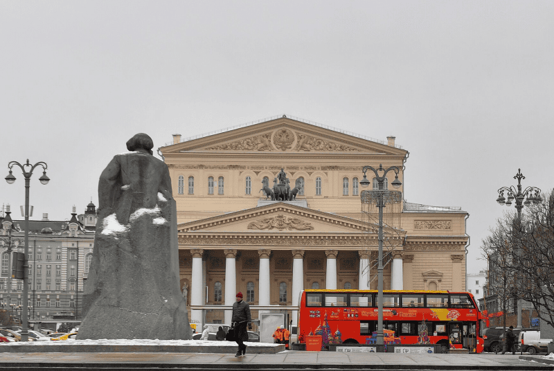 город, зима, Большой театр, Фото Сергей Киселёва / агентство «Москва»