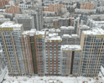 новостройки, дома, зима, Фото мобильного репортера / Агентство «Москва»