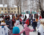 хоровод, народные гуляния, зима, Фото агентства «Москва»хоровод, народные гуляния, зима, Фото агентства «Москва»