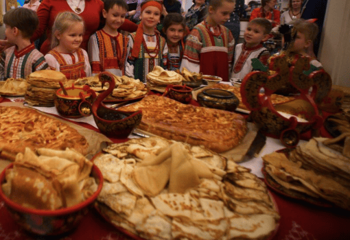 масленица, блины, пироги, Фото агентства «Москва»