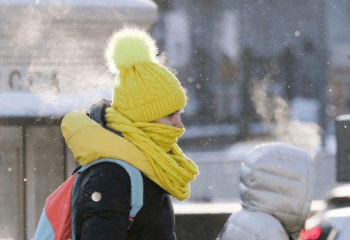 мороз, зима, погода, Фото Сергея Ведяшкина / агентство «Москва»