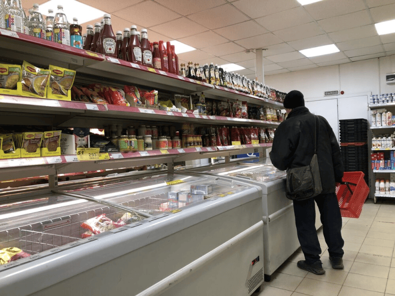 магазин, продукты, кетчуп,Фото мобильного репортера / агентство «Москва»