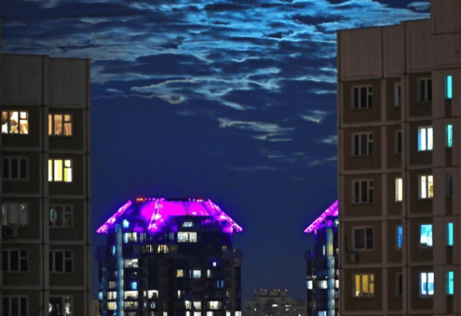 ночь без звезд, Фото Сергея Киселёва / агентство «Москва»