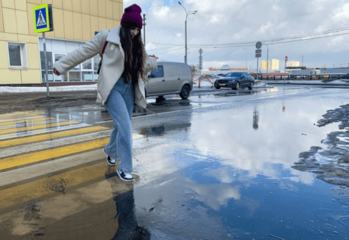 оттепель, весна, Фото мобильного репортера / агентство «Москва»