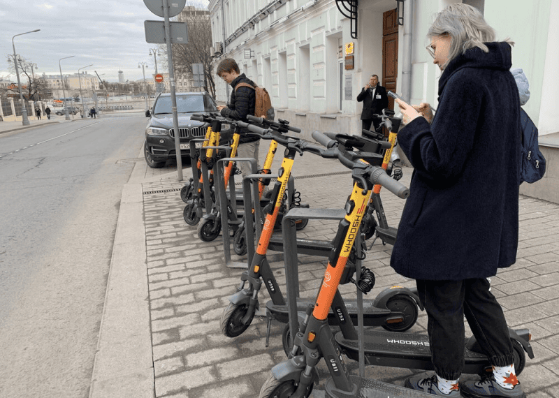 электросамокаты, открытие сезона, Фото мобильного репортера / агентство «Москва»