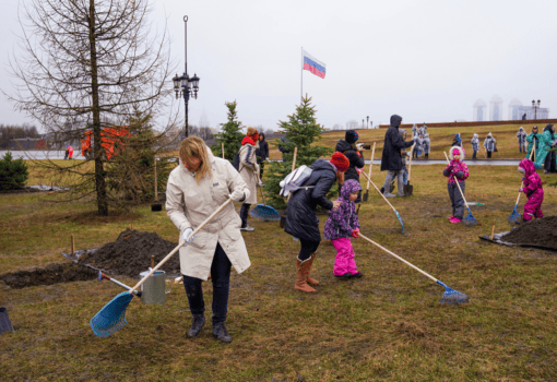 субботник, Фото пресс-службы Комплекса городского хозяйства города Москвы