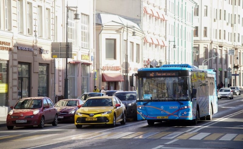 транспорт, электробус, дороги, Фото Александра Авилова / агентство «Москва»
