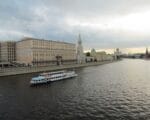 Москва, Москва-река, речной транспорт, фото Ольги Давыдовой
