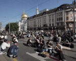 Курбан-Байрам, Москва, дороги, авто, транспорт, Курбан-байрам