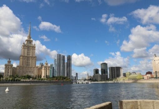 Москва-река, сити, лето, фото Юлия Смагринская