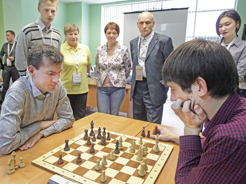 шахматы, фото Михаила Ковалёва