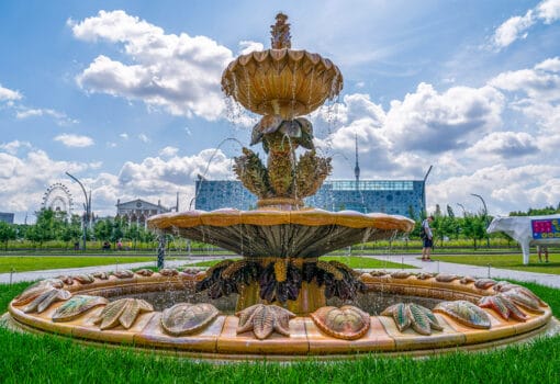 керамический фонтан, ВДНХ, фото mos.ru