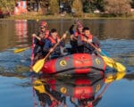 лодка вода лето река спорт Фото mos.ru