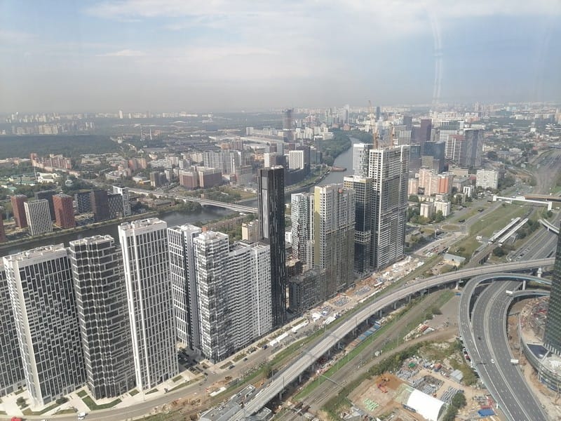 Москва, город, высотки, МЦК, дорога, фото Юлия Смагринская