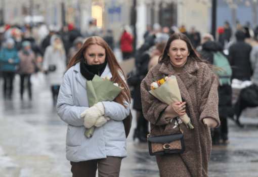 8 марта, погода, Фото Артура Новосильцева / агентство «Москва»