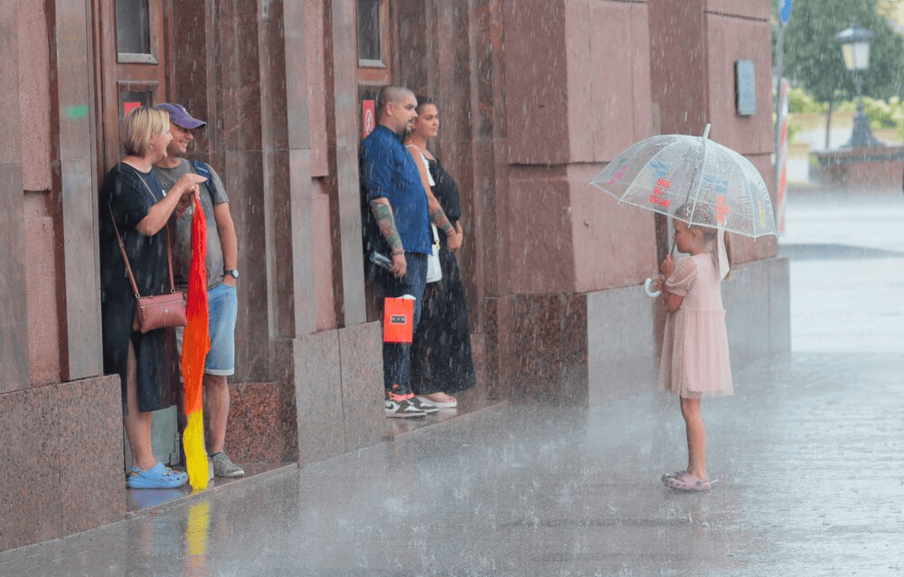 дождь, погода, лето,Фото Василия Кузьмичёнка / агентство «Москва»