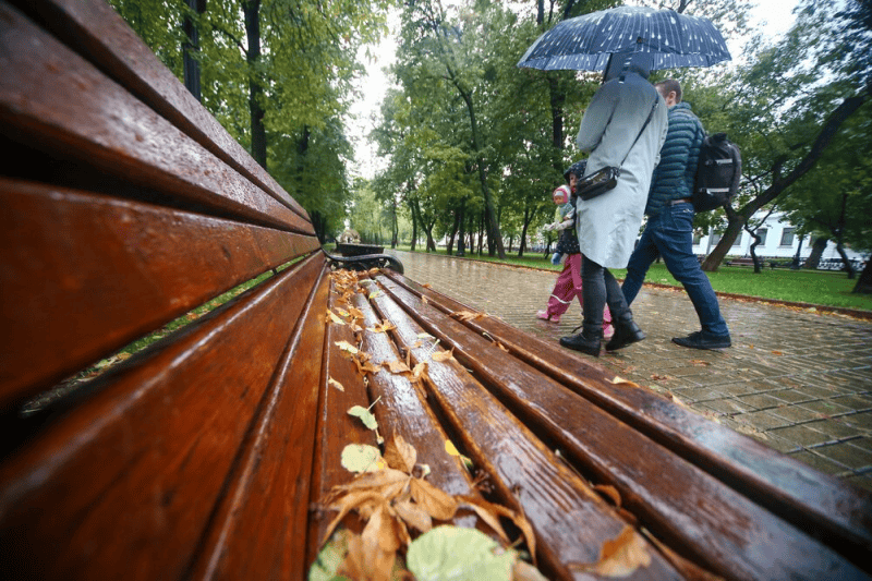 погода, дождь, осень,Фото Сергея Ведяшкина / агентство «Москва»