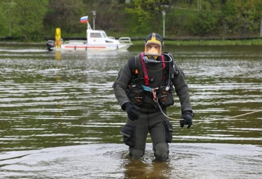 водолаз, Фото Юлии Смагринской