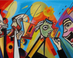 Иллюстрация нейросети Kandinsky.