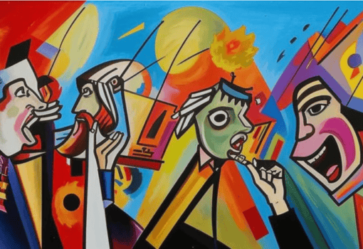 Иллюстрация нейросети Kandinsky.