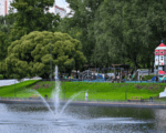 лето, пруд АГН,Фото агентства «Москва»