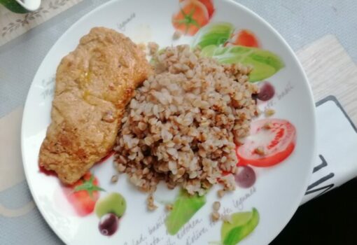 гречка, мясо, еда, продукты, фото Юлия Смагринская