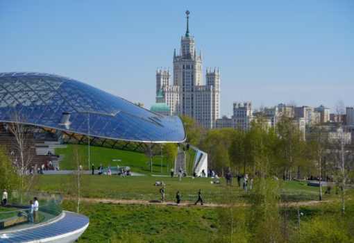 май, зарядье, Фото Александра Авилова / агентство «Москва»