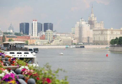 Лето, москва река, Фото Ярослава Чингаева