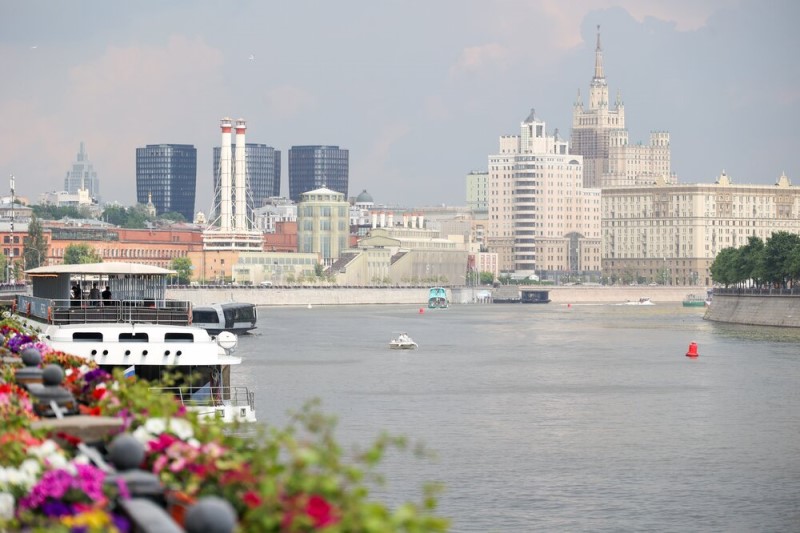 Лето, москва река, Фото Ярослава Чингаева