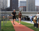 лето пробежка погода спорт Фото Василия Кузьмичёнка / агентство «Москва»