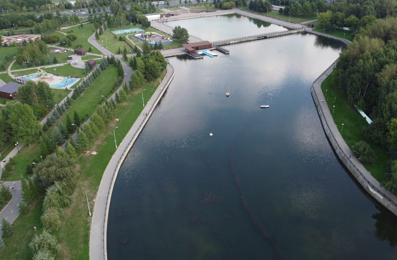 Благоустройство Москвы, Большой Графский пруд, Комплекс городского хозяйства Москвы, парк "Радуга", парки Москвы